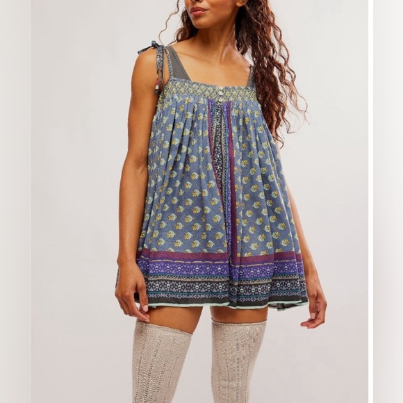 Free People Rule The World Romper in Ruby Combo Size Large NWT - Picture 11 of 12